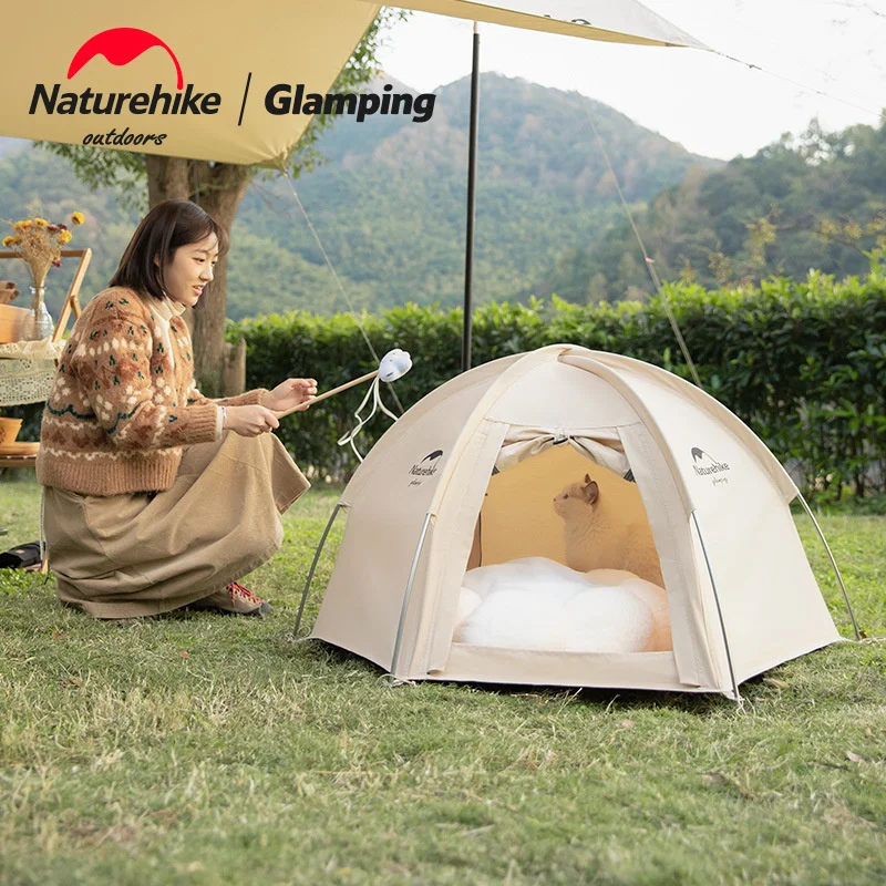 Палатка для домашних животных Naturehike маленький шестигранный шатер питомцев
