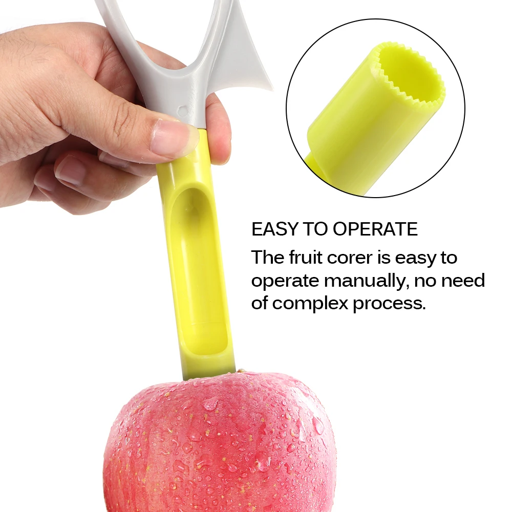 5 в 1 легкий нож для резки фруктов пластиковый Овощечистка кухонный инструмент