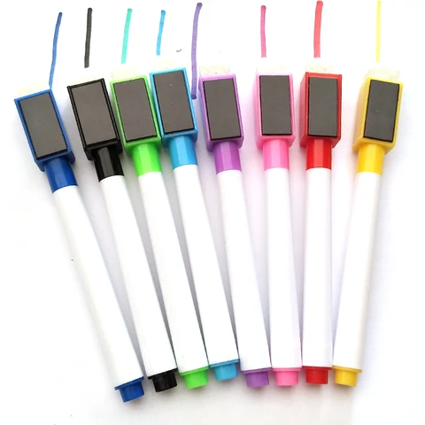 Маркер для белой доски со стираемыми магнитами, 8 цветов - изображение