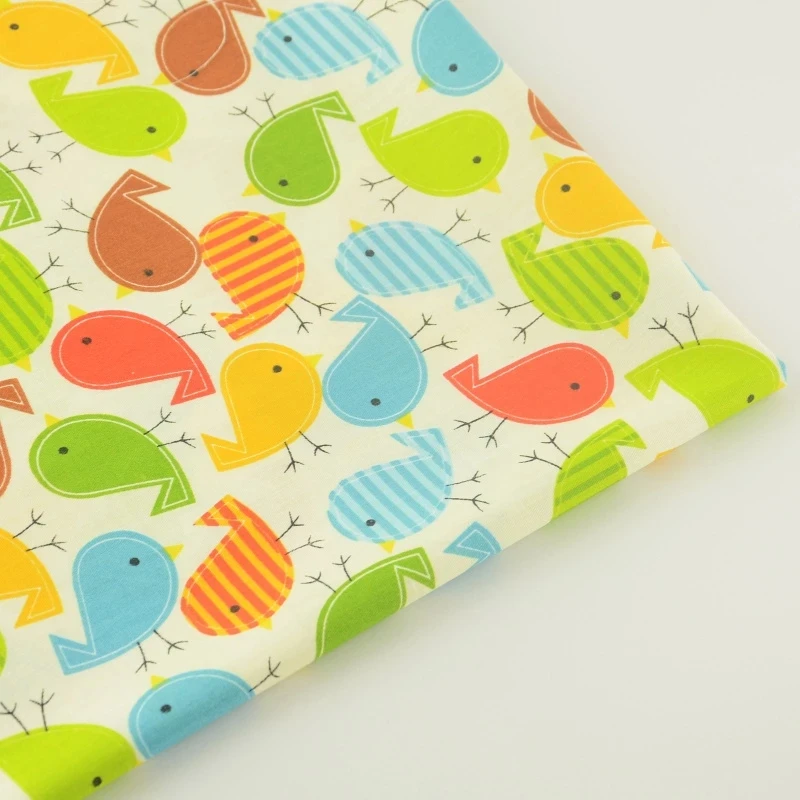 100% хлопок ткань саржа прекрасный дизайн Совы постельные принадлежности швейная