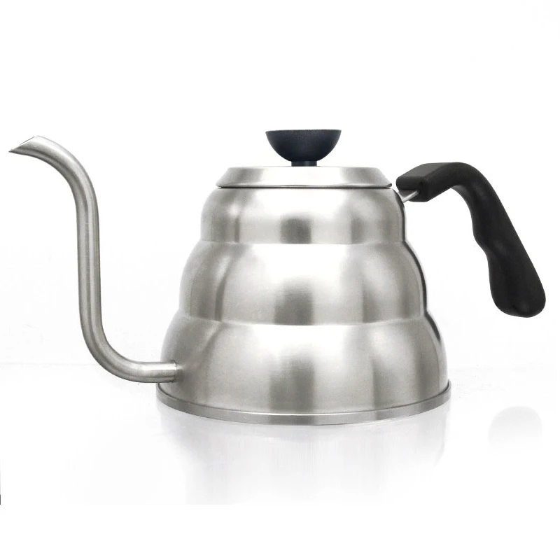 Кофейник из нержавеющей стали с термометром точная температура и гусиная шея-1 1 2