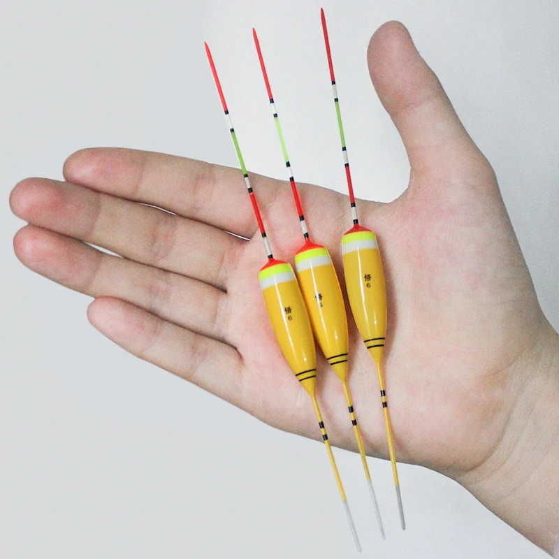 WLPFISHING 3 шт./лот поплавки для рыбалки ловли мелкой рыбы креветок с закрытой пробкой