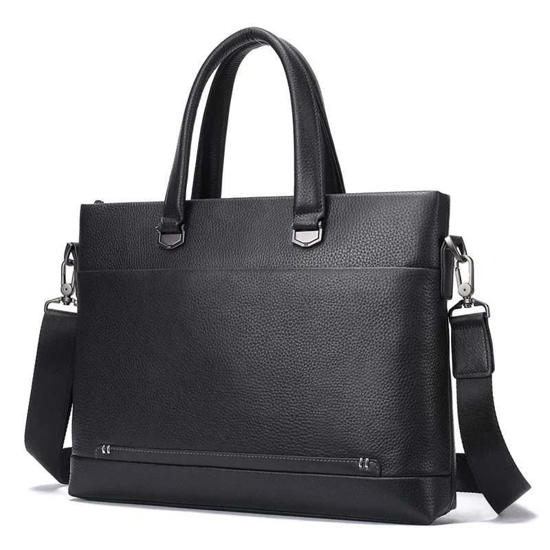 Men Briefcase Men's Leather Business Briefcase Casual Man Shoulder Bag Messenger Bag Male Laptops Handbags Men Travel Bags