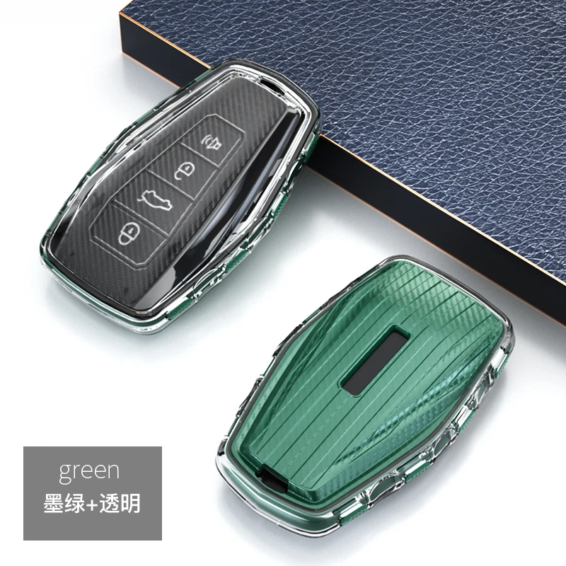 ТПУ чехол для ключей с дистанционным управлением автомобиля Чехол-держатель Geely