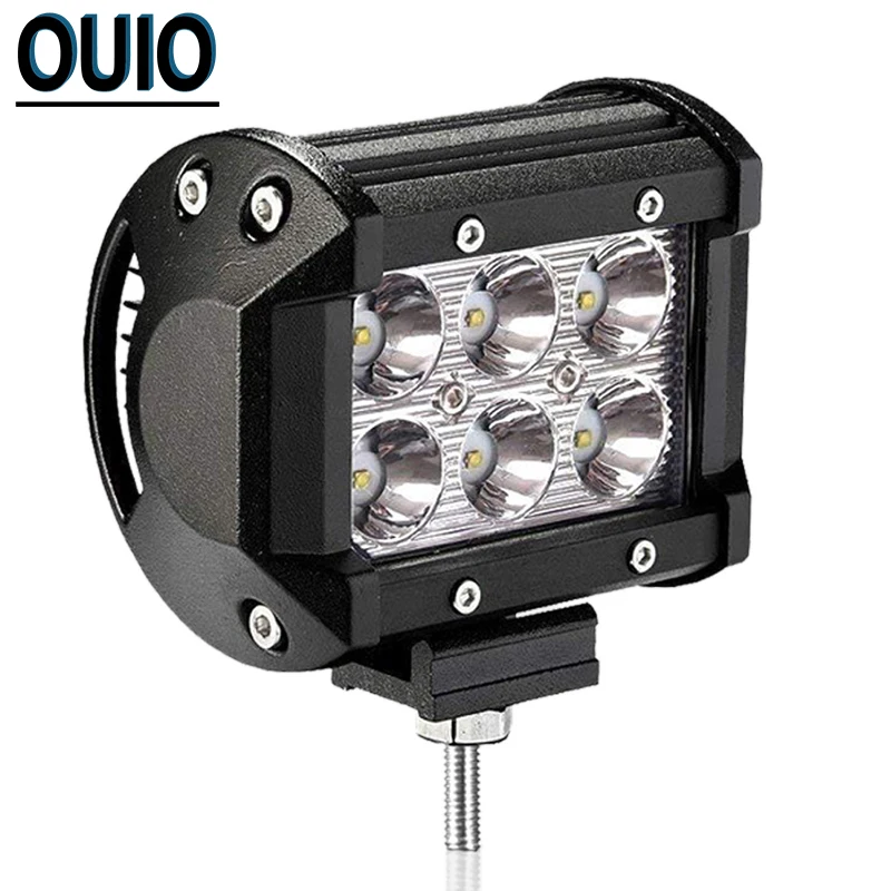 2 шт. светодиодный бар 4 дюйма светильник двойные ряды рабочий комбо балка для