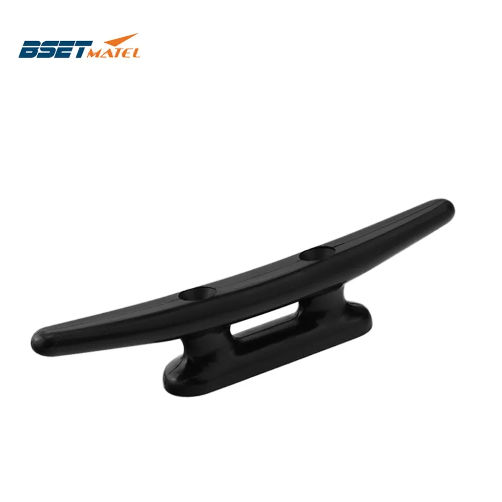 

100 128mm Nylon Plastic Low Flat Cleat Open Base cleat Marine Boat Yacht Deck Line Rope Tie Boat Hardware Accessories