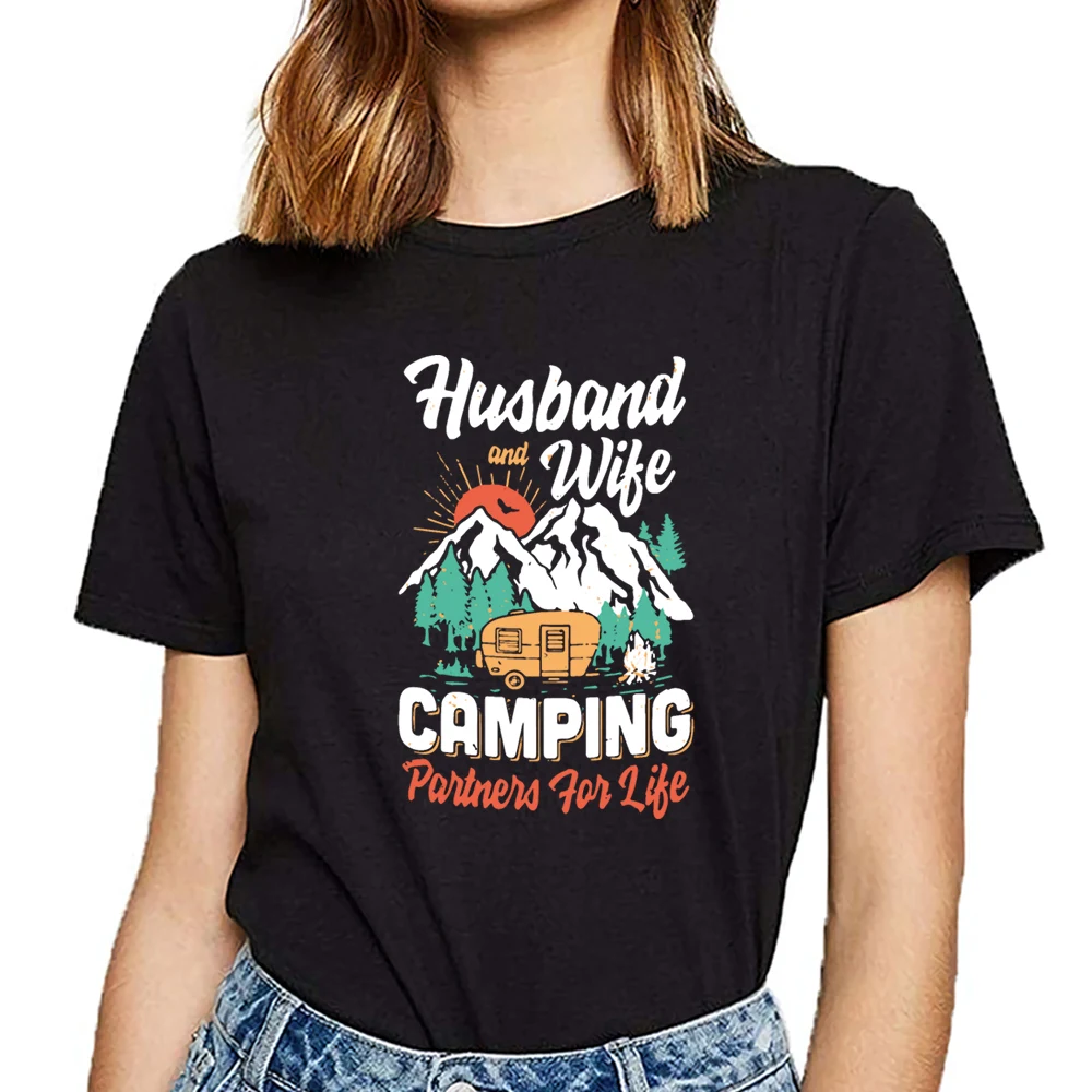 Женская футболка с юмором белая для женщин мужа и жены | одежда