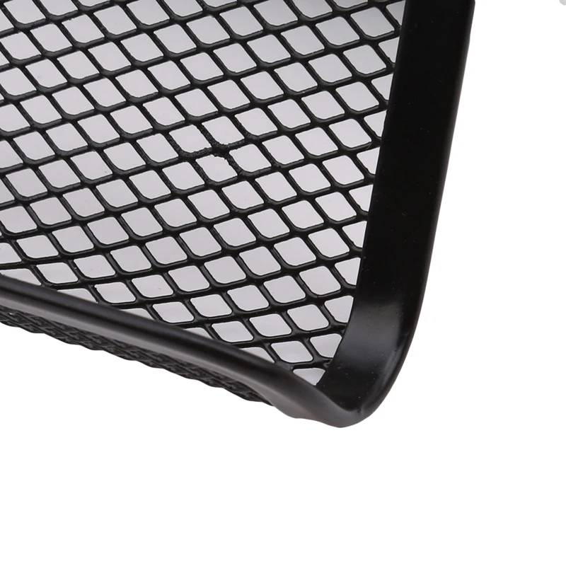 

New Metal Wire Mesh Korean Style Card Desk Organizer Phone Stand Case Card Holder Shelf Business Cards Display Stand Office Bar