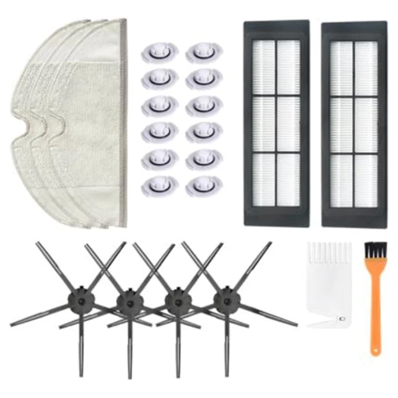 

Side Brush Filter Mop for Xiaomi Roborock S4 S5 S6 S5 Max Household Vacuum Cleaner Replacement Parts