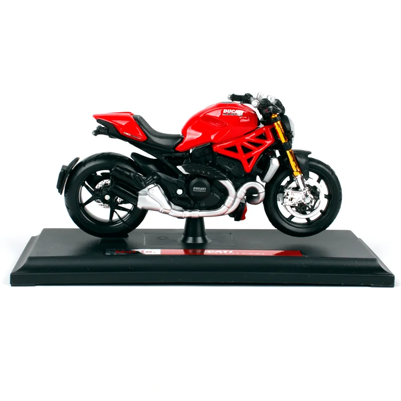 

Модели мотоциклов Maisto Ducati Monster 1/18 s 1200 в масштабе 1:18, литые модели мотоциклов, подарок на день рождения, игрушка для мальчиков, для детей