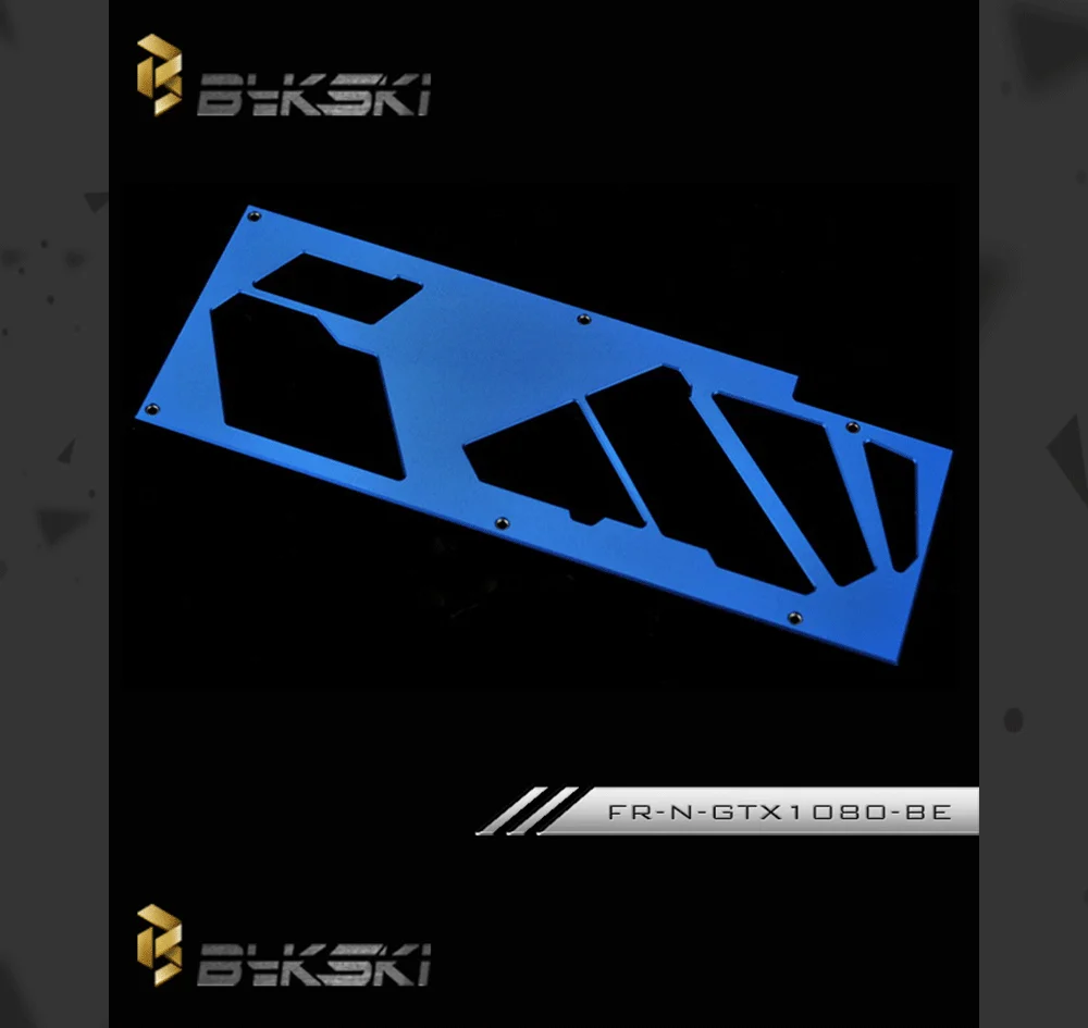 Bykski FR-N-GTX1080-BE, дизельный двигатель с водяным Охлаждением Блок объединительная панель для NVIDIA основатель Edition GTX1080TI/1070/1080/ TITAN X