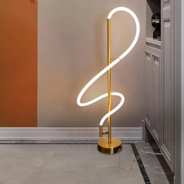 

modern led crystal lampara de pie standing lamp lampadaire