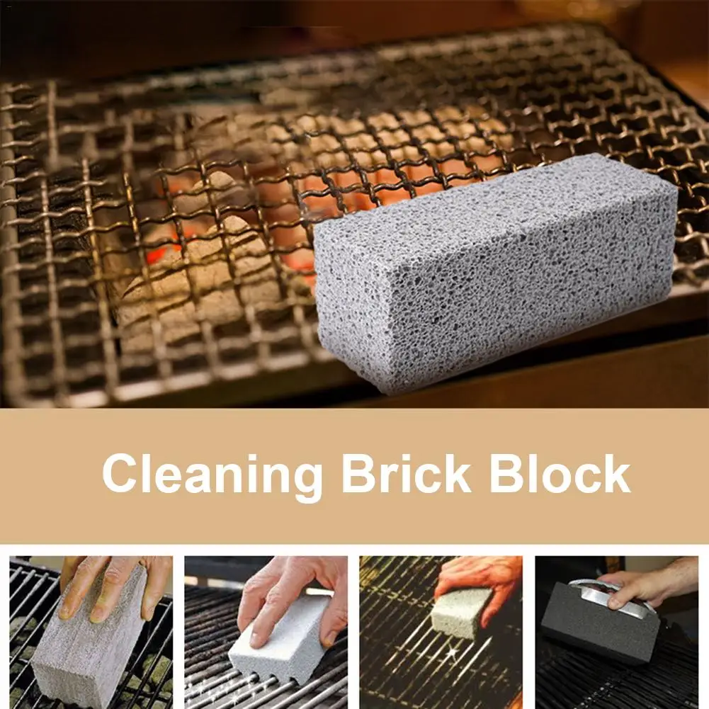 Grill Cleaning Block Ecological Barbecue Brick for Removing Stains Gas Clean tools | Спорт и развлечения