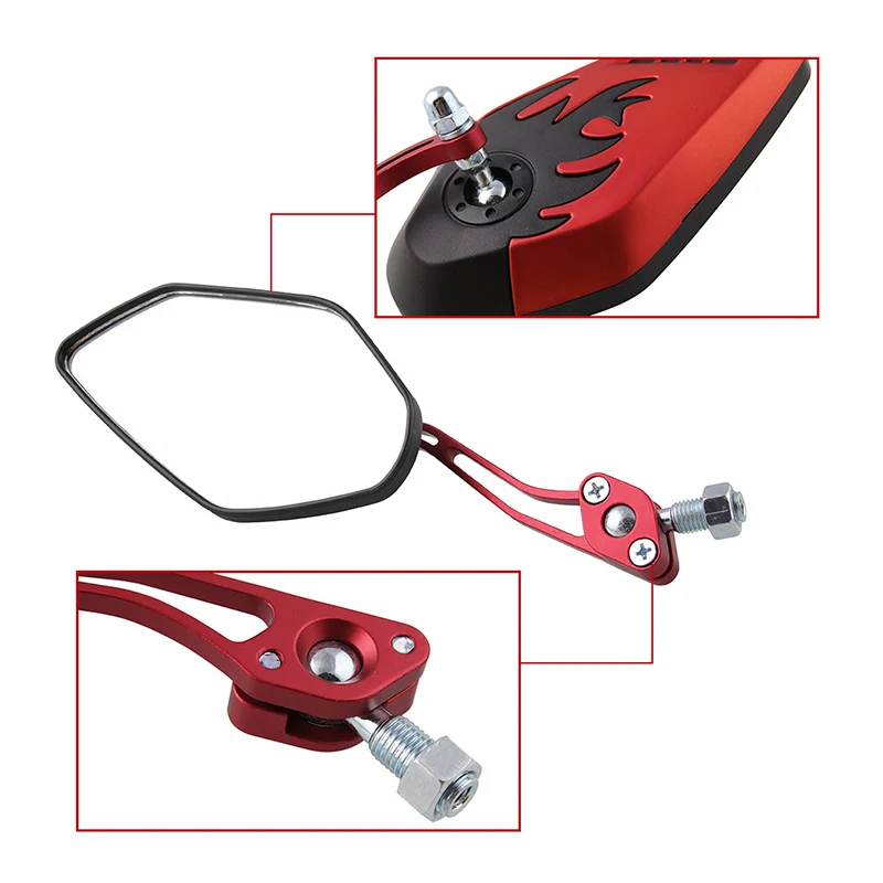 Велосипедные зеркала заднего вида для руля универсальные мотоциклетные скутера