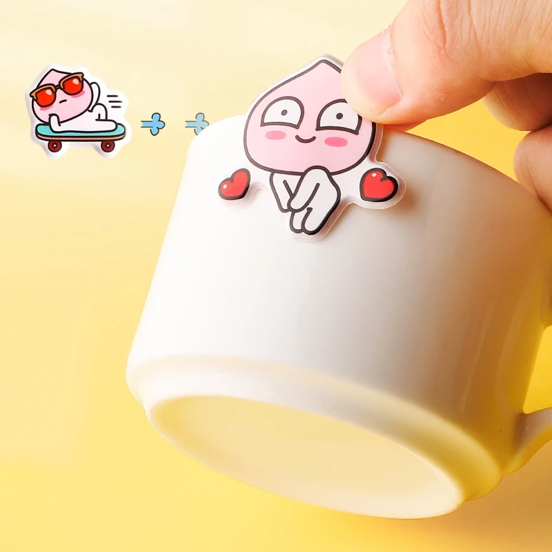 3D наклейки Deli KAKAO Friends корейские милые Мультяшные канцелярские для детей бумажные