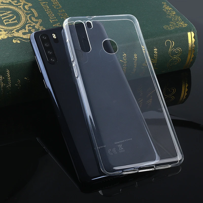 Alesser For Blackview A80 Pro Silicone Case Clear Anti-knock TPU Back Mobile Phone Protective Cover |