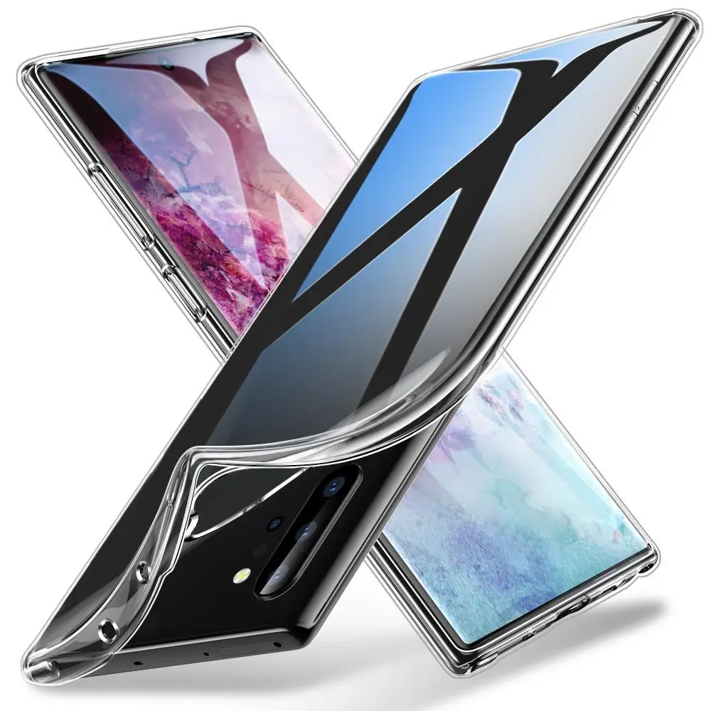 Прозрачный мягкий чехол из ТПУ с принтом "для samsung Galaxy Note 10 Pro A50S A30S A20S A10S S10 S9 S8 плюс A6 A8 плюс ультра тонкий силикон чехол