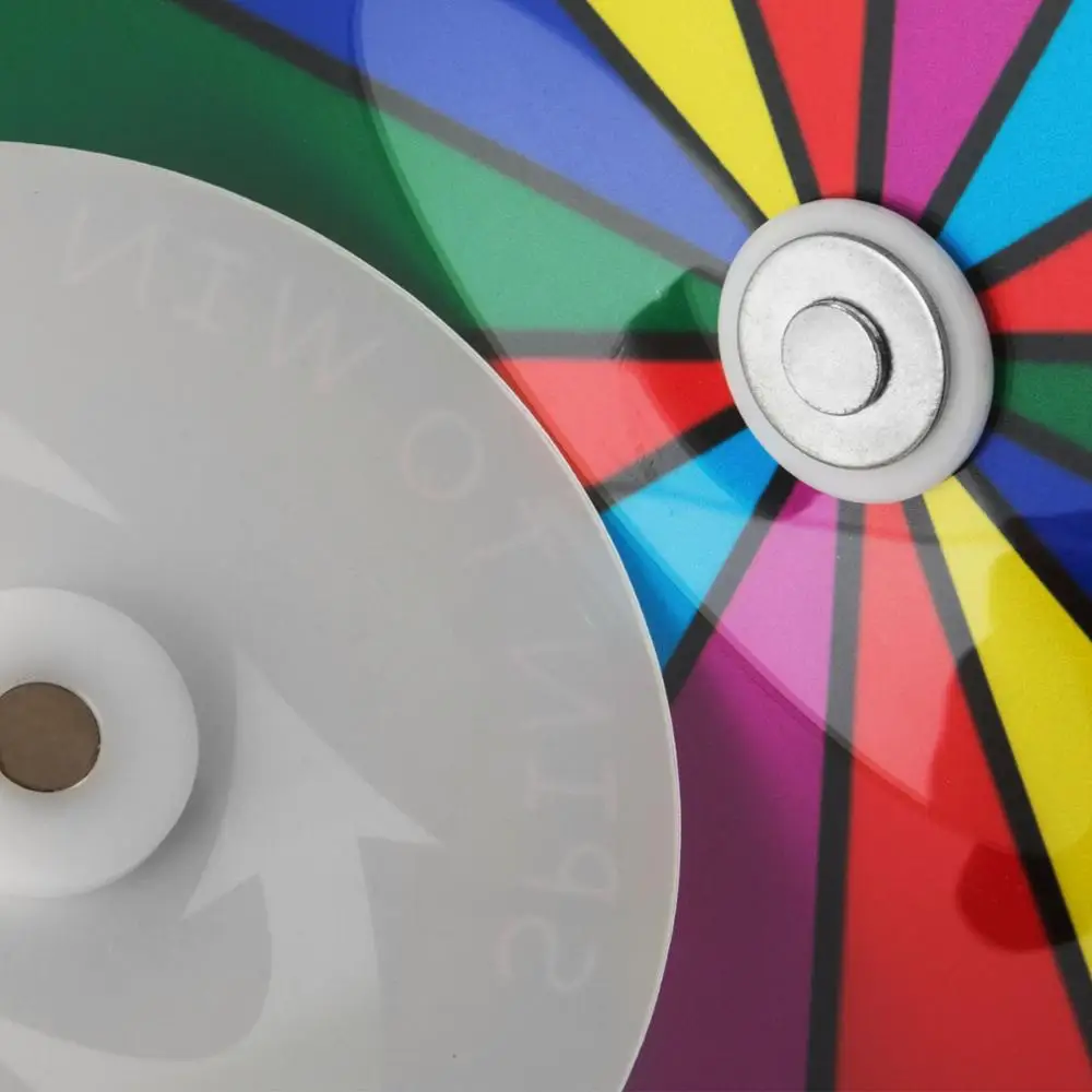 

60cm Party Prize Wheel Editable Dry Erase Spin Win Fortune Spinning Stand Game