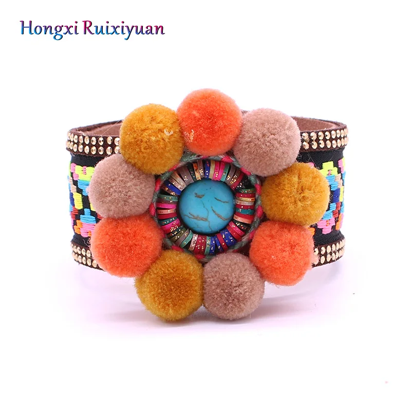 Браслет ювелирные изделия в богемном стиле кожаные браслеты из нержавеющей