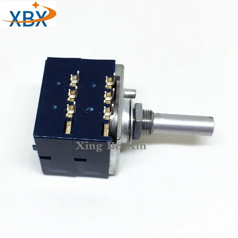 Резистор шаговый потенциометр двойного объема переключатель RH2702 50KA X2 индекс 100