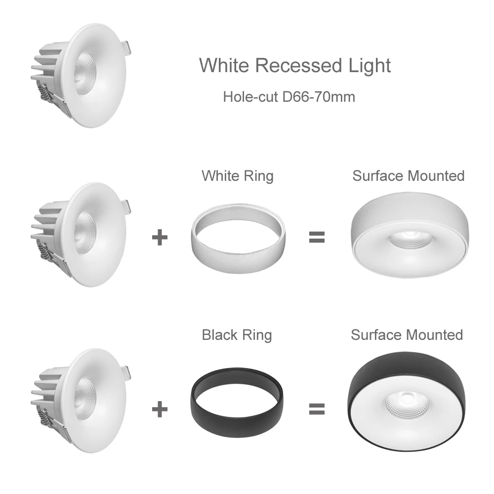 Трехцветный потолочный светильник CTC Low UGR с регулируемой яркостью Ra&gt97 7