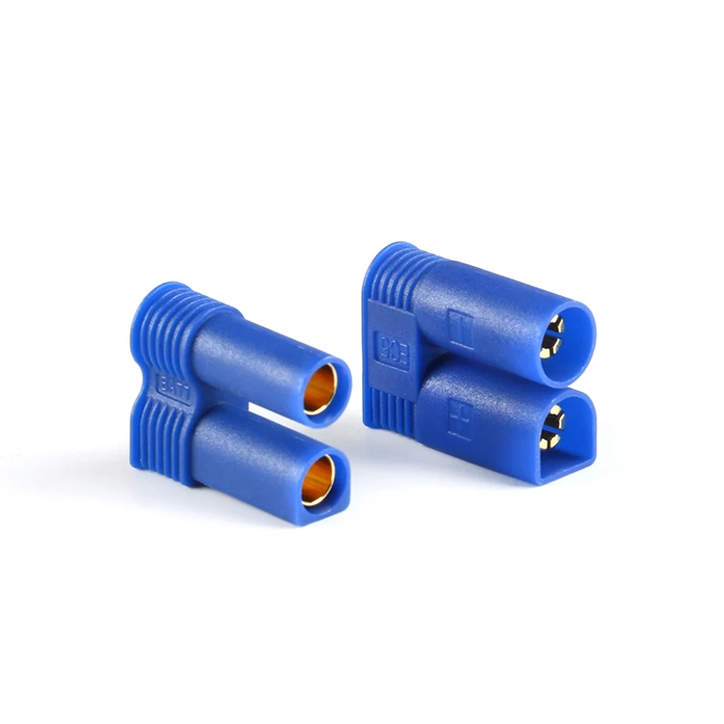 1 пар/лот EC5 разъем 5 мм Bullet коннектор 10A RC LiPo батарея зарядный адаптер M/F Разъем для