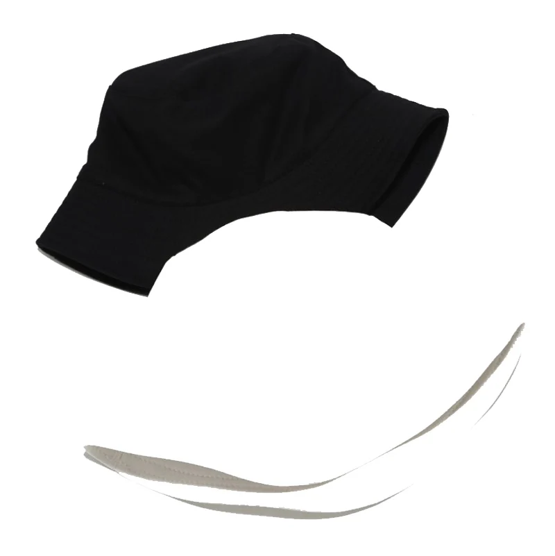 Панама двусторонняя для мужчин и женщин шапка рыбака шляпа от солнца черная