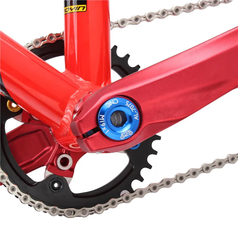 

Dead Fly Road Bike Hollow One Crank Cover Screw M19 Aluminum Alloy CNC Mountain Bike Crank Cover Screw