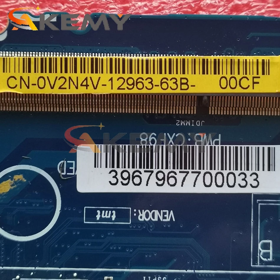 Материнская плата Akemy I5-6300U FOR Dell Latitude E7470 AAZ60 LA-C461P REV:1.0(A00) CN-09WVX3 9WVX3, прошедшая 100% тестирование.