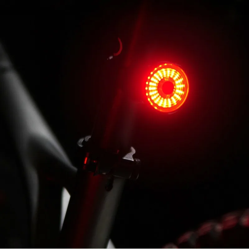 2020 USB зарядка для велосипеда интеллектуальная Тормозная Хвостовая лампа