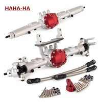 110 cnc aluminum alloy front rear straight axle assembly for rc crawler car axial scx10 ii 90046 90047 ar44 upgrade parts