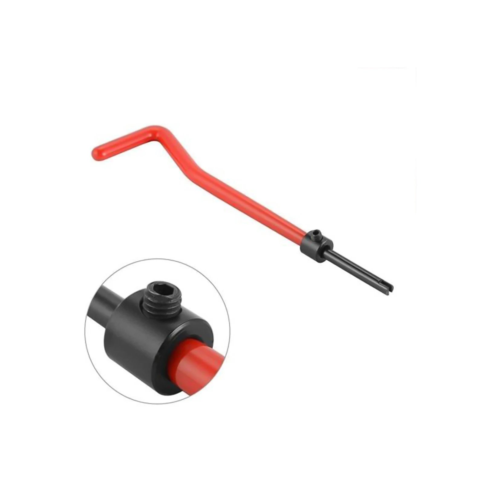 

30pcs Stainless Steel Coil Drill Tool Thread Repair Tool Set with Plastic Handle Coarse Crowbar Screw Thread Tap Repair Tool