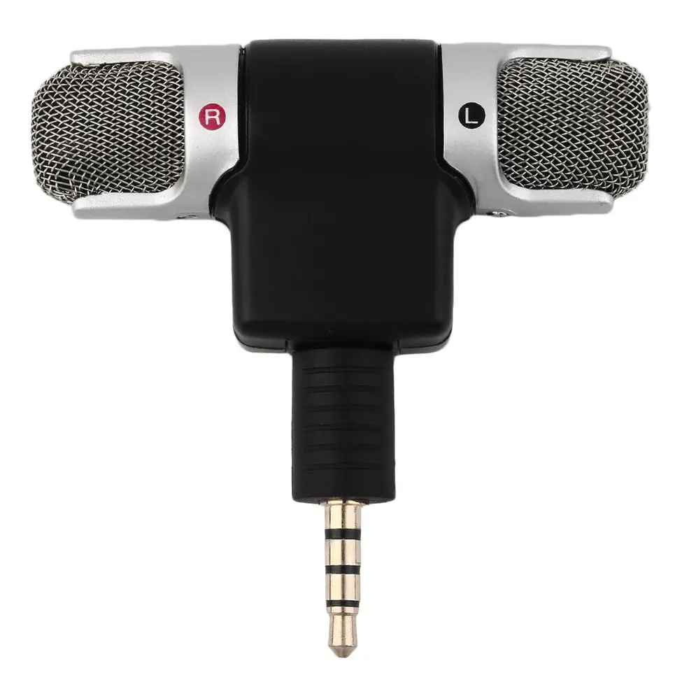 

Высокопроизводительный портативный мини-микрофон с разъемом 3,5 мм, цифровой стереомикрофон для рекордера, детской песни, караоке