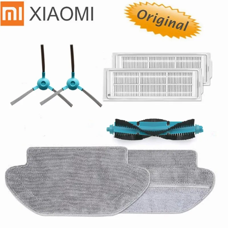 

Washable Main Brush for Xiaomi STYTJ02YM Viomi V2 PRO V-RVCLM21B for Conga 3490 Robot Vacuum Cleaner Accessories blue red colors