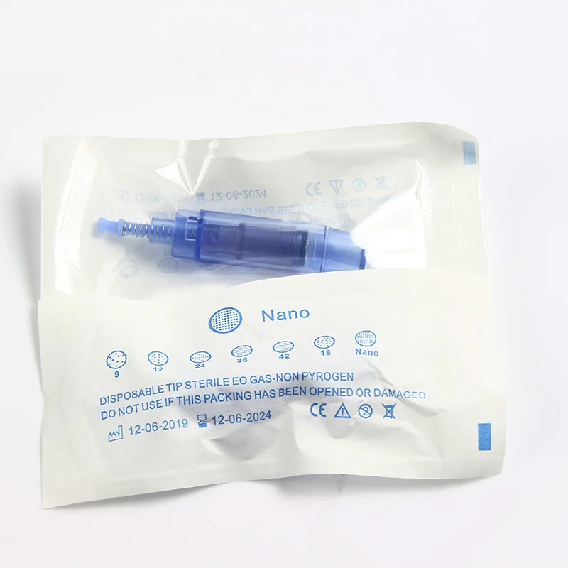 100 шт. microneedling дермы ручка иглы штык Nano Micro Sim Card иголочный картридж для