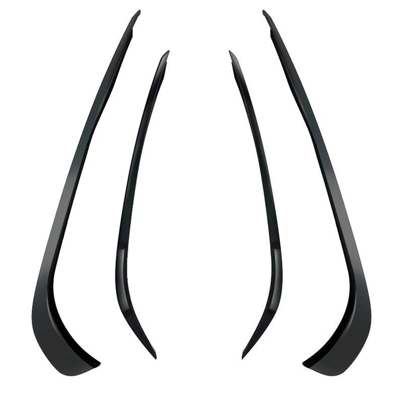 

4Pcs Front Bumper Lip Splitters Spoiler Trim for Mercedes-Benz C117 CLA Class CLA220 CLA250 CLA260 AMG 2013-2015 Bright