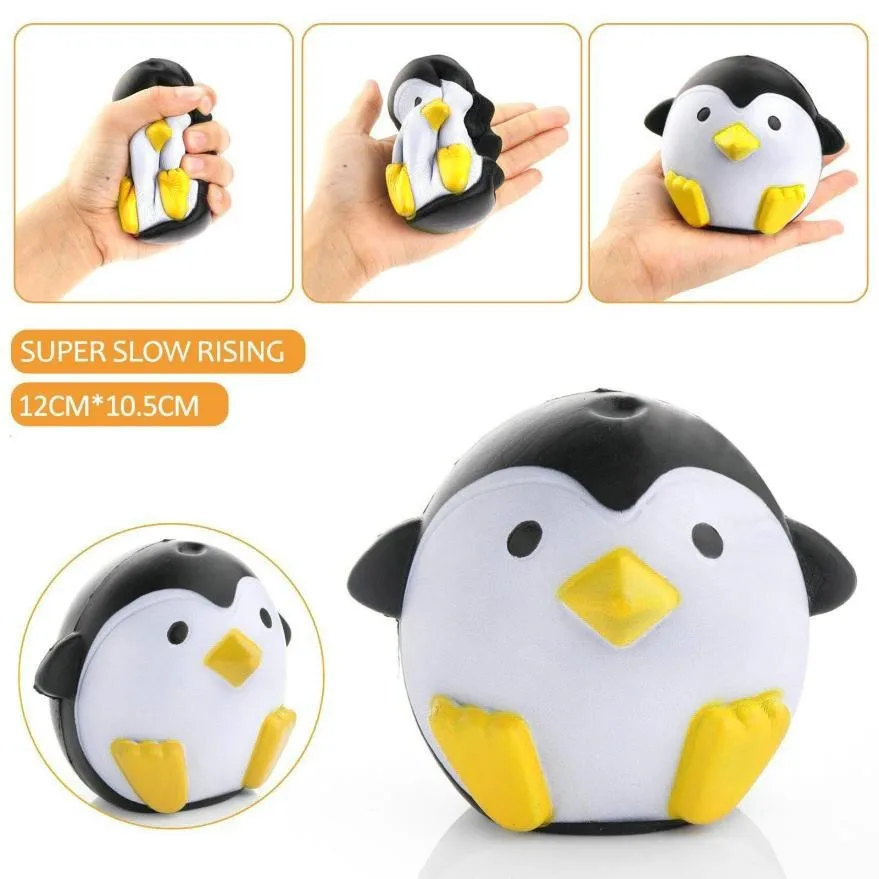 

Cute Penguins Slow Rising Cream Scented Decompression Toys Simulation doll male penguin pillow children gift