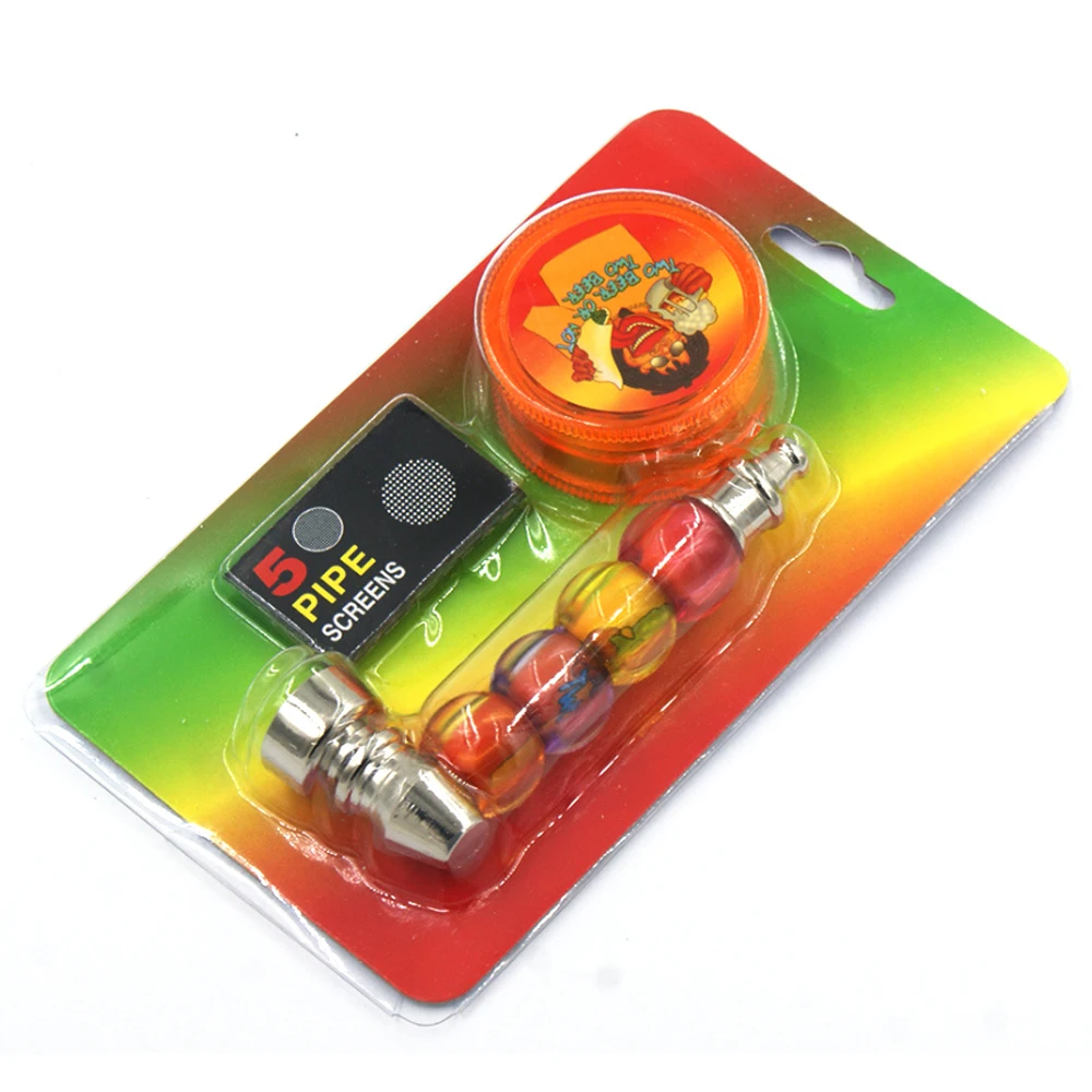 1 набор труб с шлифовальной машиной и фильтром для экрана табачные трубки