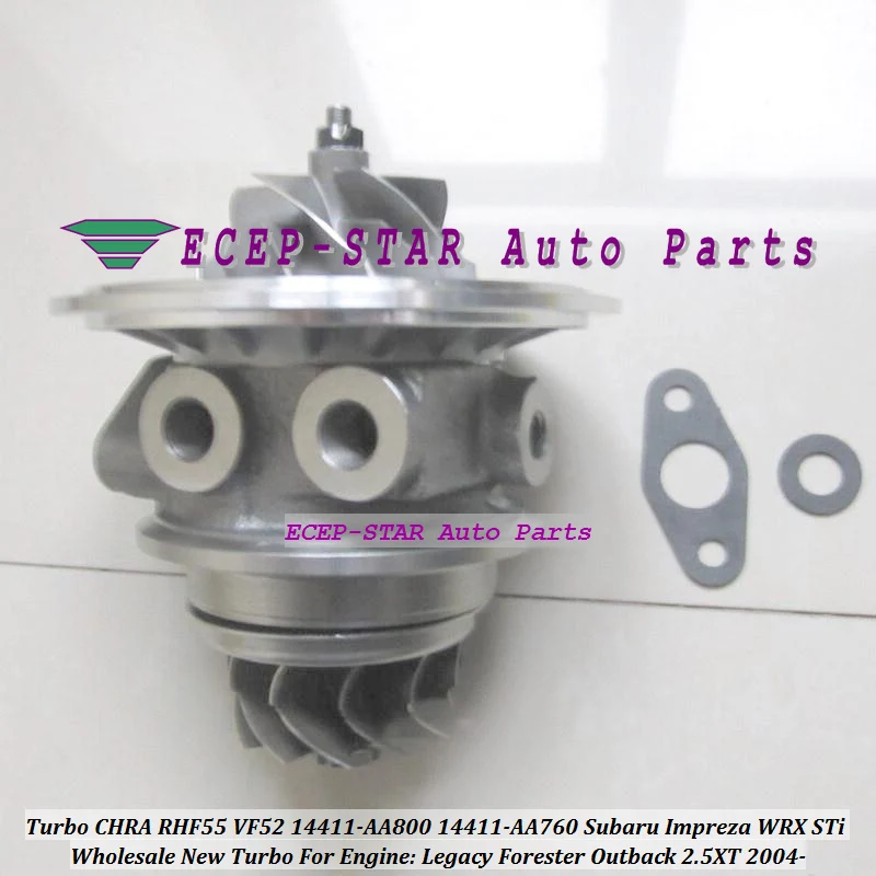 Турбокартридж CHRA RHF55 VF52 14411-AA800 VF41 для Subaru Impreza WRX STi Legacy Forester Outback 2.5XT 14411AA800 14411-AA760 (art.: 3920dbf35ad2d) - 3920dbf35ad2d