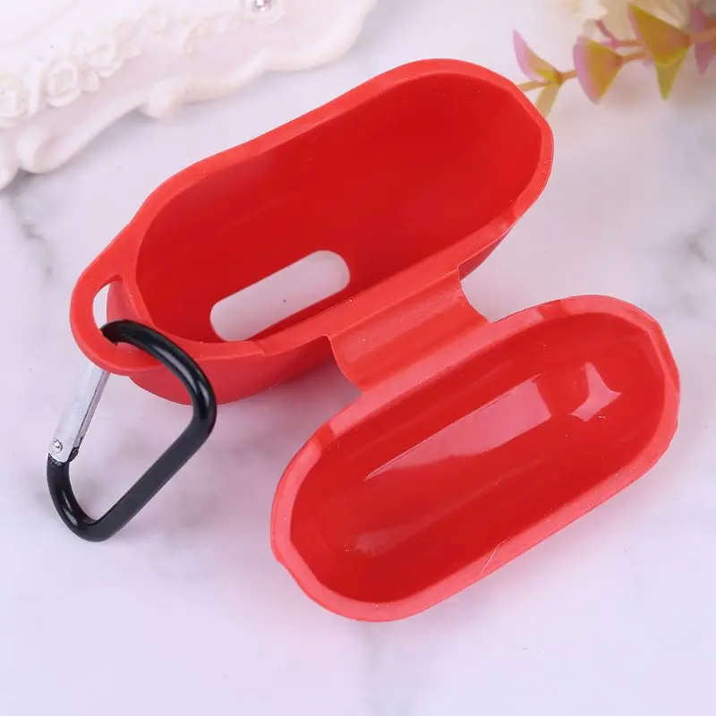 

Clamshell Opening Anti-shock Flexible Silicone Comprehensive Protective Case Full Cover for J-B-L Tune T120TWS Earphone