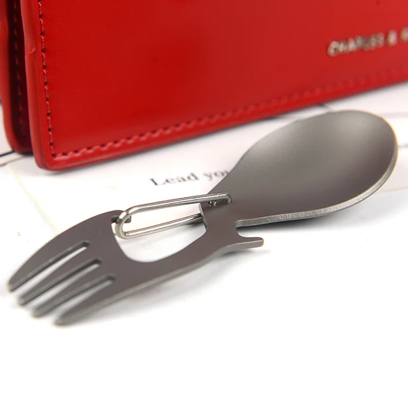 Многофункциональный инструмент титановая конструкция Spork многофункциональная