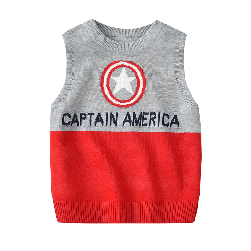 Детский жилет 2019 новый стиль весенне-осенний модный джинсовый с Микки Маусом для