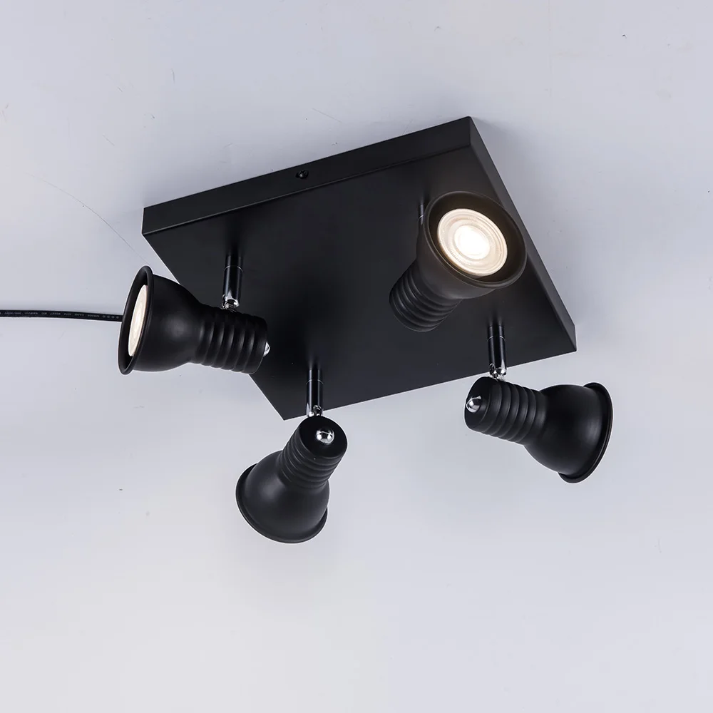 Светодиодный подвесной светильник GU10 вращающийся в скандинавском стиле лофт для