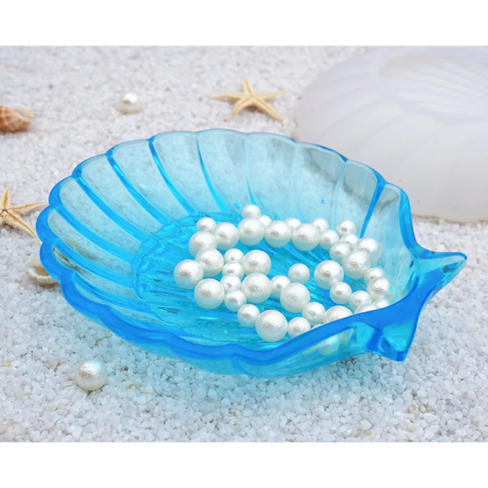 Зеркальная большая силиконовая форма для морских раковин морской жизни