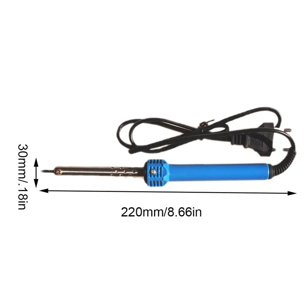 220 В 30 Вт евро манометр с пластиковой ручкой Электрический паяльник внешний