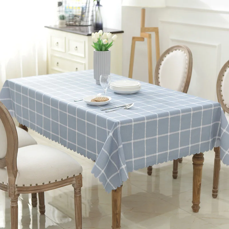 

Tablecloth PVC Waterproof and Oil-proof Disposable Table Cloth Plastic Tablecloth Anti-scalding Rectangular Coffee Table Cloth