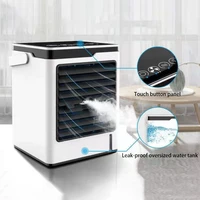 portable air conditioner evaporative air conditioner fan with water tank camping ac unit personal air cooler desktop