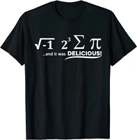 i ate some pie and it was delicious funny nerdy math t shirt cotton top t shirts for men normal tops shirts prevalent slim fit