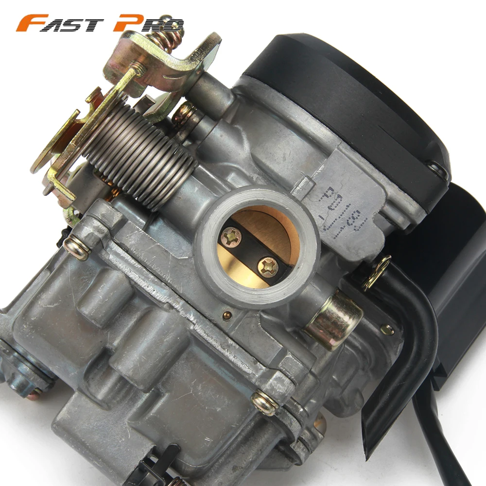 Карбюратор PD18J 18 мм для скутера GY6 50CC мопеда PD18 двигателя 139QMB 139QMA ABM IRBIS ZNEN SUNL