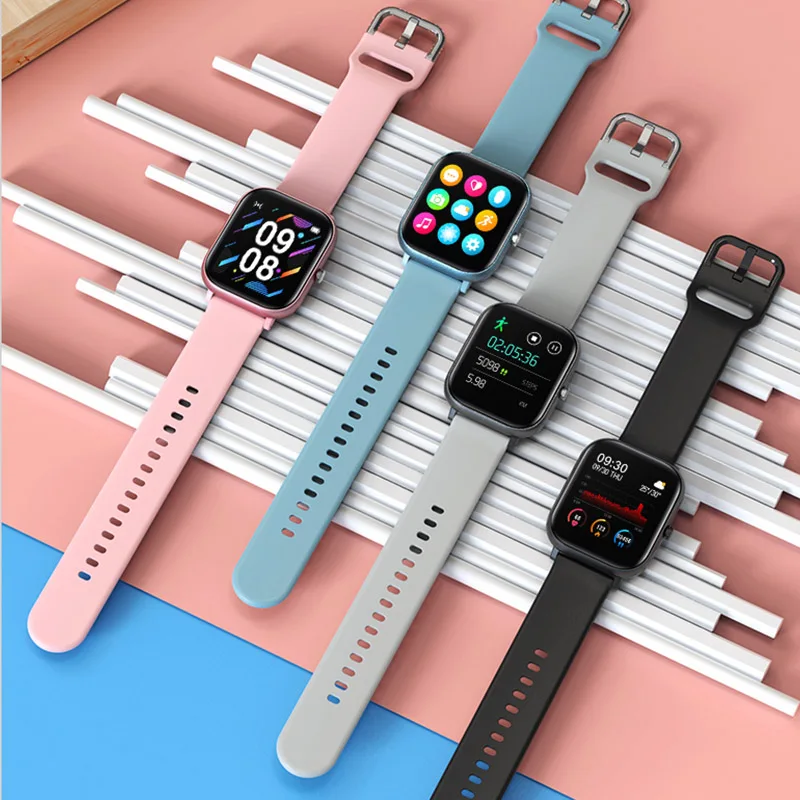 

Smart Watch Women Smart Watch 1.4 Waterproof IP67 Heart Rate Monitor Remote Camera WhatsApp Instagram Notifications Watche PK P8